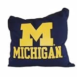 Michigan Wolverines Squishy Microbead Square Pillow
