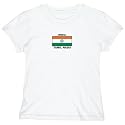 T-Shirt Woman White " Tamil Nadu " India City