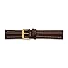 18mm Brown Oil Tanned Lthr Silver-tone Buckle title=