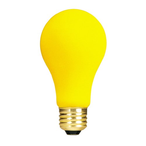 Bulbrite 25AYB 25Watt 130Volt Long Life Incandescent Bug Light