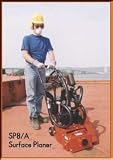 General SP8 Surface Planer: Gast 16 Series pneumatic motor, ON/OFF valve, regulator