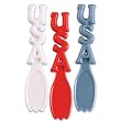 USA Cupcake Spoon Picks - 12ct