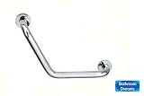 Angled Stainless Steel Grab Rail