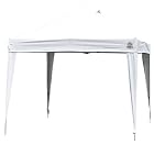 Undercover Canopy Aluminum Instant Shelter - 100 Sq.ft of Shade (10 x 10- Feet, White)