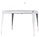 Undercover Canopy Aluminum Instant Shelter - 100 Sq.ft of Shade (10 x 10- Feet, White)