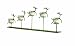 Tag Winter Wonderland Woodlands Reindeer 8.5" Tall x 26" Wide Christmas Votive Candle Holders