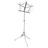 On Stage Folding Music Stand, Chrome