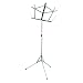 On Stage Folding Music Stand with Carrying Bag, Chrome
