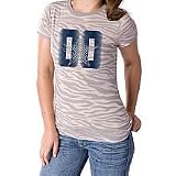 Dallas Cowboys Field Flirt Animal Print Burnout women's tee