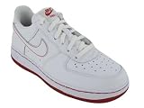 NIKE FORCE 1 (PS) LITTLE KIDS 314193-911 (3, WHITE/WHITE-VARSITY RED)