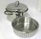 Stainless Steel 3-pc Multi Cooker