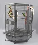 Corner Cage without Playtop Black