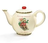 Nostalgic Victorian Design Teapot With Children Designed By Artist John Grossman Beautiful Collectible Teapot