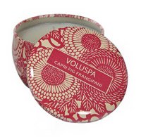 Voluspa Capri Fig Frangipani Decorative Tin Candle - 4.5 oz