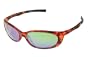 Ocean Waves Atlantic Beach Sunglasses (Tortoise with Green Lens)