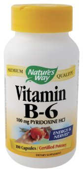 Vitamin B-6 (100mg) 100 caps