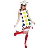 Paper Magic Women's Adult Twister Dress And Hat