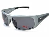Puma - PUMA PU-15045P PU15045P GR Rush Grey Sunglasses Polarized Grey Lenses Size: 63-17-120