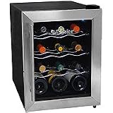 Edgestar 12 Bottle Wine Cooler - Stainless Steel Trim Door