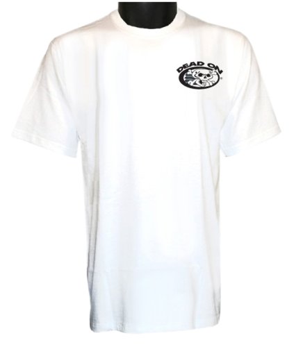 Dead On DSTGRABL Grab Your Death Stick Cotton T-Shirt Color: White (LARGE)