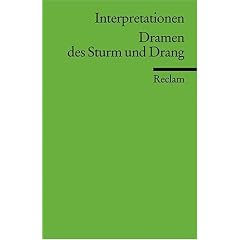 Interpretationen: Dramen des Sturm und Drang: 6 Beitr�ge