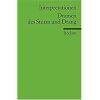 Interpretationen: Dramen des Sturm und Drang: 6 Beitr�ge