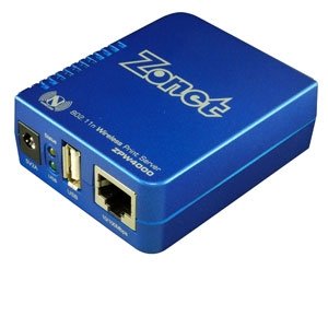Zonet Wireless N USB Print Server