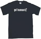 got teamwork? Men's Tee Shirt in 12 colors Small thru 6XL