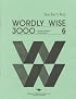 Wordly Wise 3000 Book 6 - Answer Key