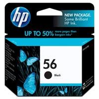 HP 56 Black Ink Cartridge in Retail Packaging (C6656AN#140)