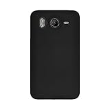 Amzer Silicone Skin Jelly Case for HTC Desire HD - Black