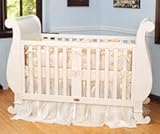 Chelsea Sleigh Crib in White