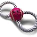 Dog Toy for Small Dogs and Puppies by Mary & Kate Pets; Interactive Tug of War Rope, Great for Fetch and Puppy Training