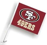 San Francisco 49ers Car Flag