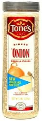 Tone's Minced Onion - 15 oz shaker