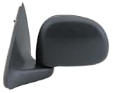 K Source 61036F OE Replacement Mirror 97-01 Ford F150, F250 LD Pick-up, Black (Foldaway), Driver, Side, Manual