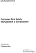 Book European Real Estate Management & Development