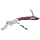TrudeauDoubleLeverCorkscrew,BurgundyandBlack
