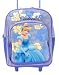 Blue Princess Cinderella Rolling Backpack : kid size Luggage