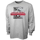 Georgia Bulldogs Ash 2009 Capital One Bowl Champions Long Sleeve T-shirt