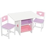 Heart Table and 2 Chair Set by KidKraft