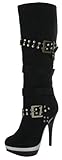 Michael Antonio Women's Banks Knee-High Boot,Black,9 M US