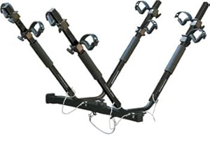 Highland 1375500 SportWing Hitch Mounted 4 Bike Carrier