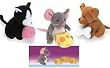 Mary Meyer Dancing Cat Mini Plush Toy