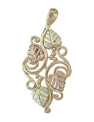 Black Hills Gold 10K Filigree Pendant