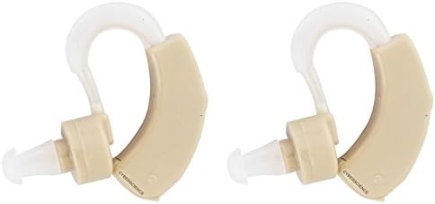 Premium Hearing Amplifiers - Aids in Hearing Loss - Set of 2 - Left &amp; Right Ear Specific - Enhance Hearing Sound - Behind the Ear Digital Sound Amplifying Device - Better Value than Siemens, NewEar, Phonak, Oticon, Starkey, Beltone