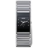Rado Watches Rado Integral Platinum Tone Ceramic with Diamond and Diamond Hour Markers Mens Watch by Rado