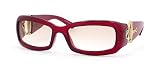 GUCCI GG 2943 S CMH SHINY RED OPAL GRAY GRADIENT PLASTIC SUNGLASSES.