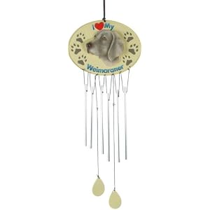 Weimaraner Wind Chime