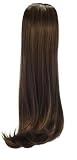 Hairaisers Clip On Ponytail Coral- Black
